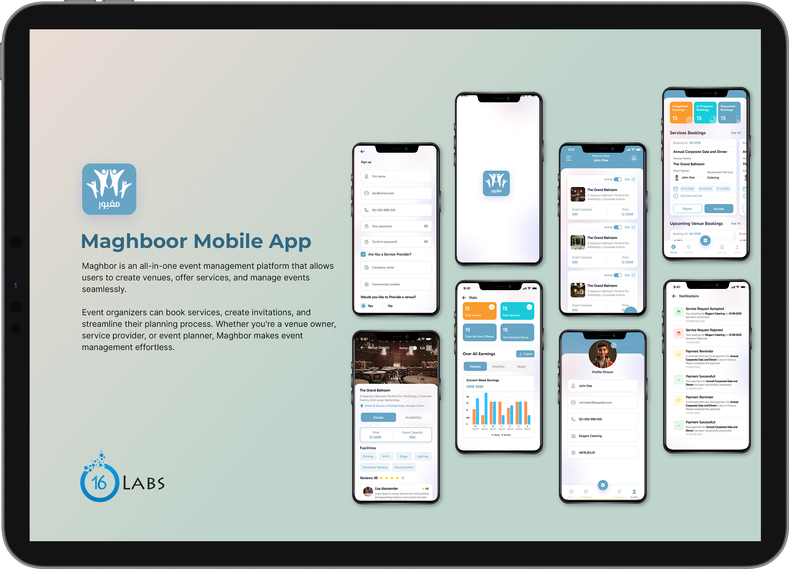 Maghboor Mobile App